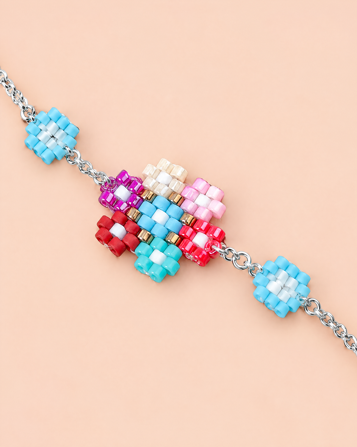 Blossom Cluster Charm Bracelet